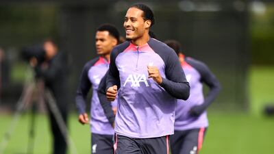 Liverpool's Virgil van Dijk. PA