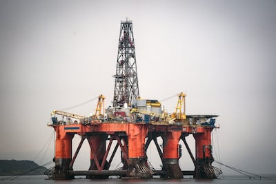 The UK is turning to North Sea oil and gas reserves to boost domestic energy production. PA