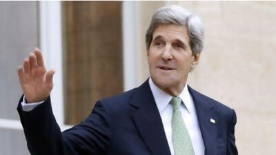 John Kerry has begun a nine-day tour of Europe and the Middle East. Jacqelyn Martin / AFP