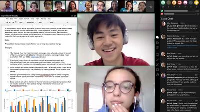 Minerva was already hosting virtual classes and group sessions long before the pandemic hit. Courtesy: Minerva Project