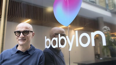 LONDON 6th August 2018. Dr Ali Parsa, founder and CEO of Babylon Health at their offices in London. Stephen Lock for the National