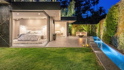 The property comes with a guest house.