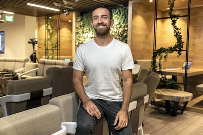 The funding will help Mark Chahwan of Sarwa reach a bigger audience and develop the company's product offering. Antonie Robertson/The National