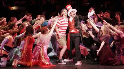Seussical – the Dr Seuss-inspired musical – is coming to the UAE. Marvin Joseph / Getty Images