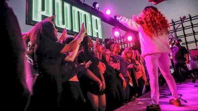 There will be live performances by grime, hip-hop and RnB stars. Courtesy Puma Middle East