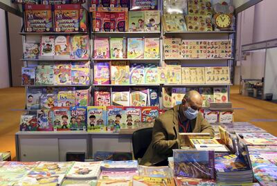 A stall at this year's Sharjah International Book Fair. Chris Whiteoak / The National