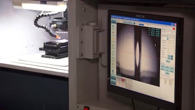 Growing diamonds in laboratory-based greenhouses is a highly controlled and capital-intensive process. There is no way of knowing the size of the final stones in each crop. Courtesy: IIa Technologies