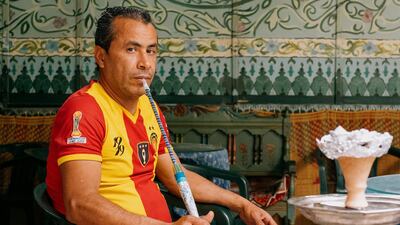 Many fans have superstitions, and will sit in a lucky spot at their cafe, wear a lucky jersey, or have a particular kind of couscous for lunch the day of a match. Erin Clare Brown/ The National