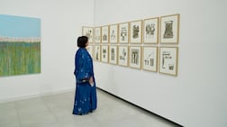 The Under the Same Sky exhibition explores themes of belonging and memory that shape life in the UAE. Photo: Rizq Art Initiative