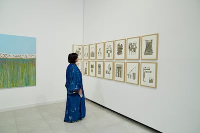 The Under the Same Sky exhibition explores themes of belonging and memory that shape life in the UAE. Photo: Rizq Art Initiative