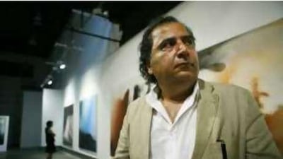 The paintings of the Iranian Mostafa Dashti are on display at the Basement Gallery in Dubai.