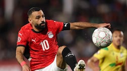 Mohamed Salah has scored three goals for Egypt at this year's Afcon. AFP