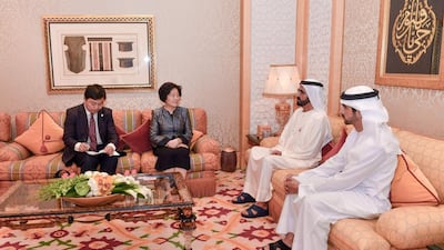 Sheikh Mohammed bin Rashid, Vice President and Ruler of Dubai, on Monday met Sun Chunlan, head of the united front work department of the Communist Party of China’s Central Committee. The meeting was attended by Sheikh Hamdan bin Mohammed, Crown Prince of Dubai. Wam
