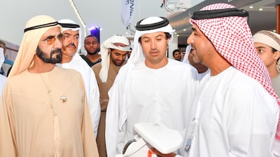 Sheikh Mohammed bin Rashid visited the Dubai International Boat Show.