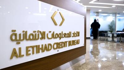 The newly-opened Al Etihad Credit Bureau in Abu Dhabi. Silvia Razgova / The National