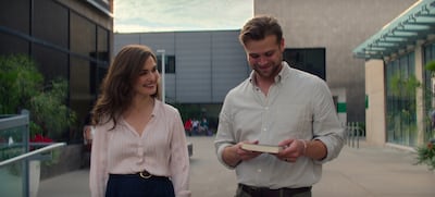 Rachel Weisz as The Protagonist and Leo Woodall as Vladimir in the Netflix series. Photo: Netflix