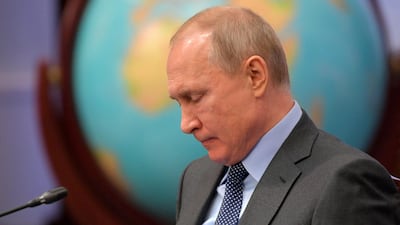 Vladimir Putin aims to revive flagging public opinion by keep fuel pries curbed. AP