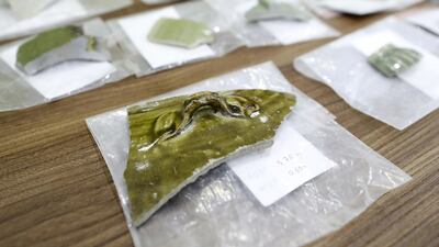 A dig in January uncovered 14,700 ceramic pieces, including 65 Chinese pieces, as well as pieces of Islamic and local pottery