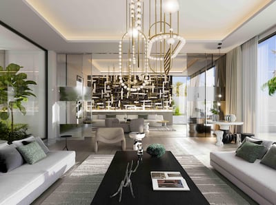 Hoppen says the intense light was a big influence on her designs for the Dubai villas. Photo: Kelly Hoppen