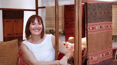 Dubai resident Charlotte Sherwin and her husband Tom are currently in the process of getting their will notarised at the DIFC Courts. Victor Besa for The National