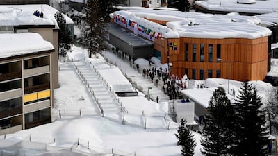 The World Economic Forum’s annual meeting was in Davos, Switzerland. AFP
