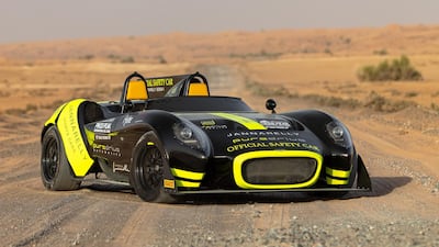 The Dubai-based carmaker has teamed up with another UAE company, PureDrive, run by British duo Theo Measures and Matt Croucher. Jannarelly-PureDrive