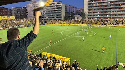 Sant Andreu v Europa. Photo: Andy Mitten