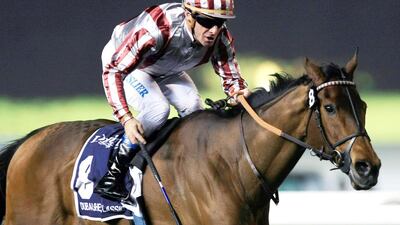 A setback in France on Tuesday will likely not keep Cirrus Des Aigles from keeping a date with Meydan Racecourse on March 29. Yoshua Arias / EPA