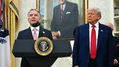 President Donald Trump named his friend Steve Witkoff as US special envoy to the Middle East. AFP