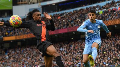 Joao Cancelo - 8: Absolutely glorious ball with outside of right boot to find Sterling for opening goal. You will struggle to see a better pass all season. AFP