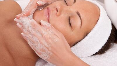 A facial at The Cure Beauty Spa. Courtesy The Cure Beauty Spa