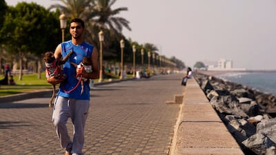 Kalba Corniche Park in Fujairah is open 24 hours a day. Christopher Pike / The National