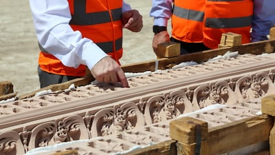 Hundreds more of such marble and stone carvings will arrive from India over the next few years.