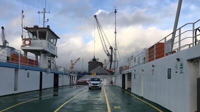 The Carlingford Ferry service between Northern Ireland and the Republic of Ireland has been hit by Brexit uncertainty. Damien McElroy