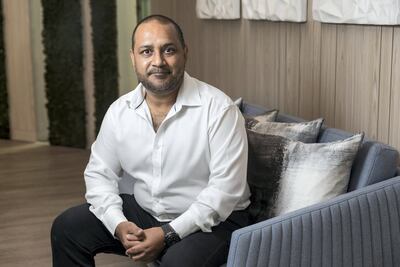 Sanjay Shah, pictured at his DIFC offices in 2017, will be extradited to Denmark. Antonie Robertson / The National