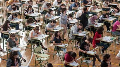 As a journalist (and former security guard) I have faced my fair share of stressful situations – but nothing comes close to the white-knuckle terror of sitting down to your first exam. EPA