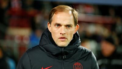 PSG manager Thomas Tuchel. Reuters