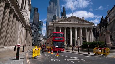 Most sectors of the UK economy took a hit during the three months ending May 31, with the services index, which accounts for 15% of the UK economy contracting 19% as a result of restrictions imposed to curb the spread of Covid-19. EPA