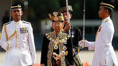 Sultan Abdul Halim Mu'adzam Shah, the ruler of Kedah, was sworn in as the new king of Malaysia today.