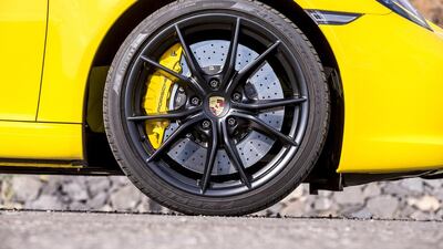 911 Carrera S Cabriolet Racing Yellow. Photographed in Tenerife.Courtesy Porsche