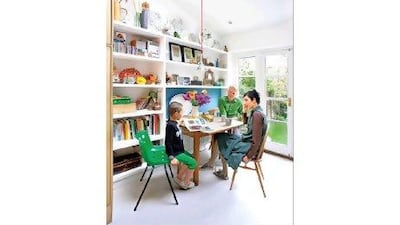 An image from London Family Style by Coco Tashima and Hisashi Tokuyoshi. The homes in this book are not owned by the rich and famous but inhabited by creative and arty people, who have used imagination and style to turn houses into warm, quirky and cosy places to live.