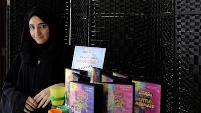 Balqees Al Mesbahi is an aspiring entrepreneur focusing on children’s products. Delores Johnson / The National