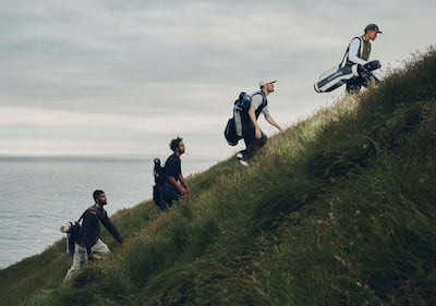 From bold prints to basic hoodies, today’s golfers are moving away from traditional, buttoned-up looks. Photo: Manors