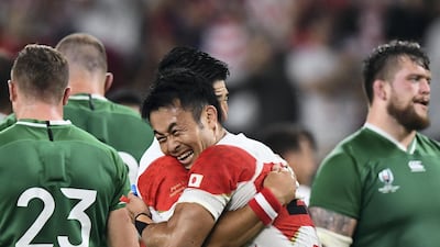 10). Japan’s shock win over Ireland. While the win over Scotland carried greater reward, Japan’s 19-12 victory over Ireland, who only a weeks earlier were the top-ranked team on the planet, set the ball rolling for the Brave Blossoms to emerge as a tour de force at the World Cup. South Africa know they are in for a game when they meet in the last eight. AFP