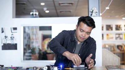 The store hopes to get more people into the alternative music scene. Reem Mohammed / The National