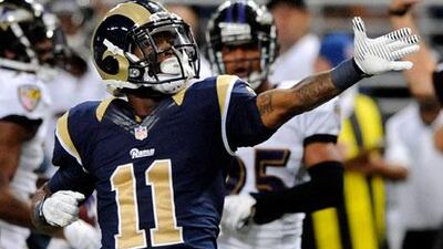 Tavon Austin is short in stature but very effective. Bill Boyce / AP Photo