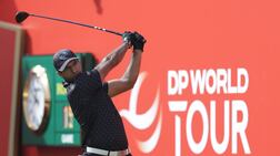 Aaron Rai shit a third round 66 at Yas Links. EPA