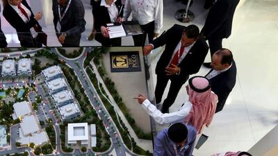 The show comes with a marked slowdown in transactions. Marwan Naamani / AFP