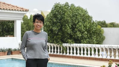By having enough set aside Abu Dhabi resident Jennifer Castro has been able to cope financially, even when life took an unexpected turn. Khushnum Bhandari for The National
