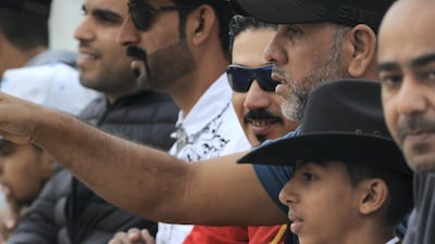 Cowboy event held at private stabel in Saar, Bahrain. Phil Weymouth for The National